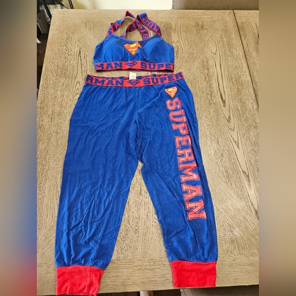 Superman PJ/Lounge Set - Picture 1 of 3